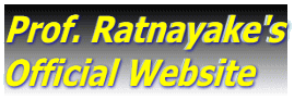Prof. Ratnayake's Official Website 